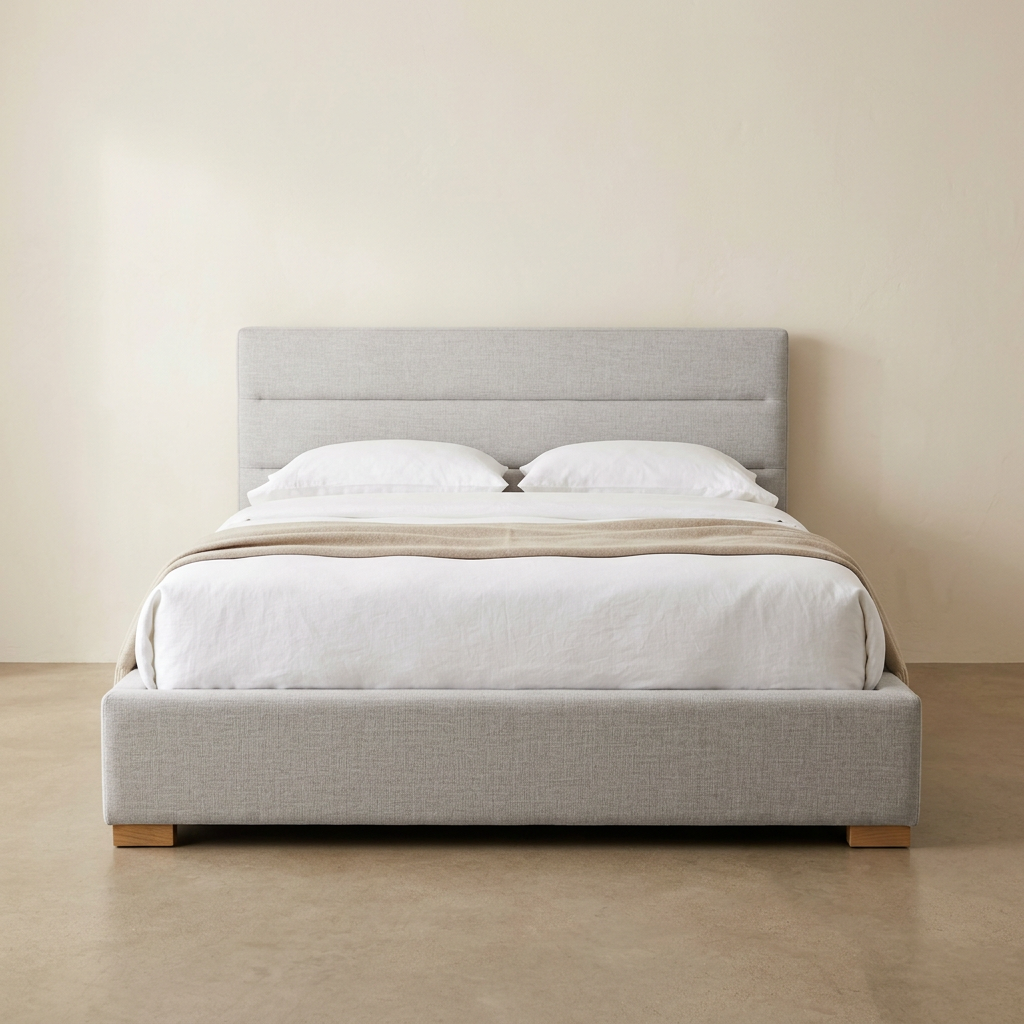 Base de cama tapizada Queen
